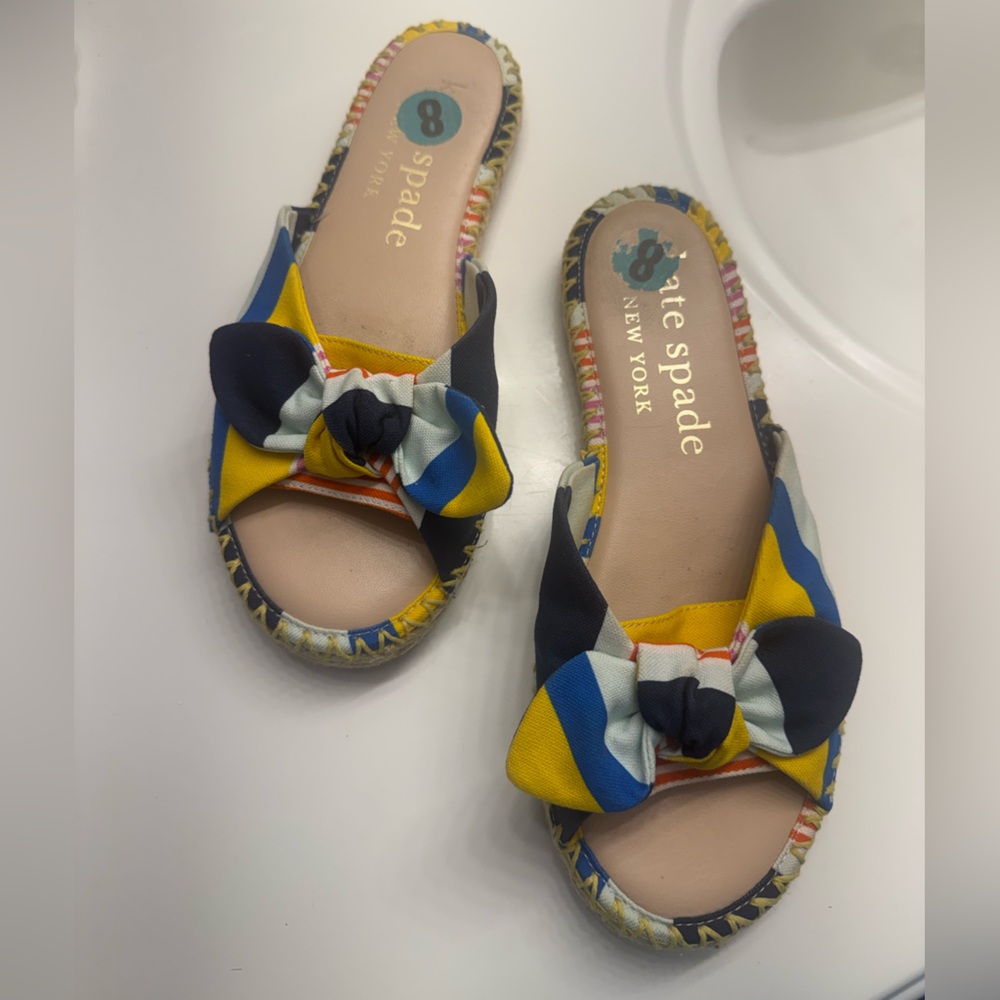 Kate Spade Sandals Saltie Shore Espadrille size 8 - Picture 7 of 7